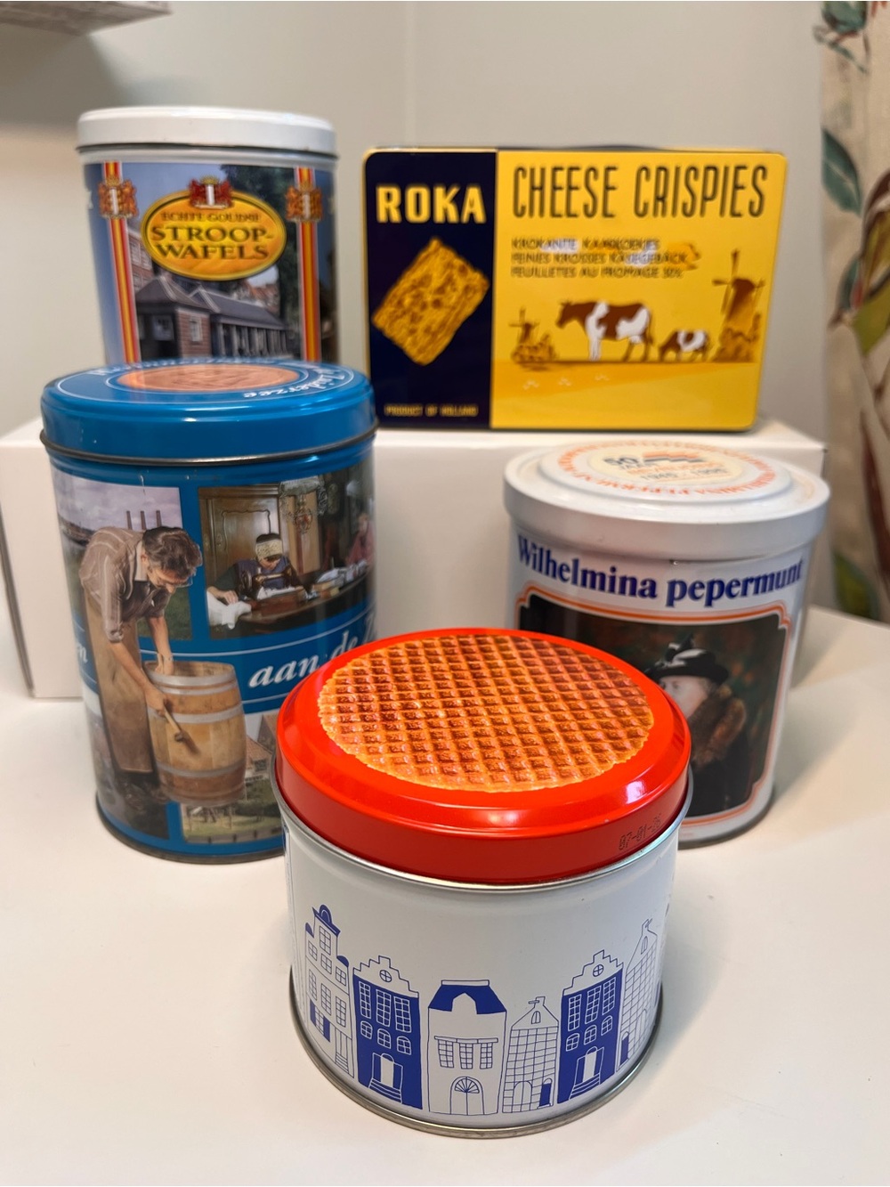 Vintage Dutch Tin Collection